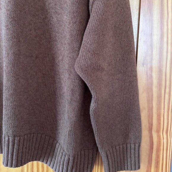 Gap Women's Brown and Orange Jumper - Picture 3 of 3